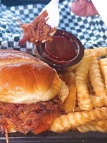 Pulled Pork Sandwich with Fries